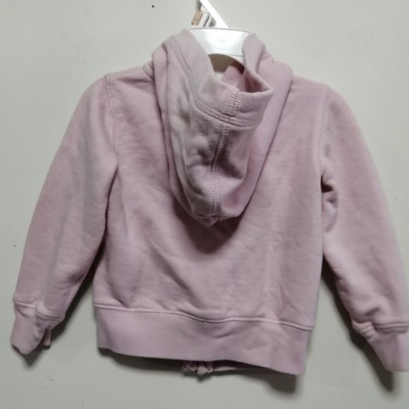 BNWT Polo by Ralph Lauren Kids Hoodie Jacket Pink Size 3/3T - Picture 3 of 4